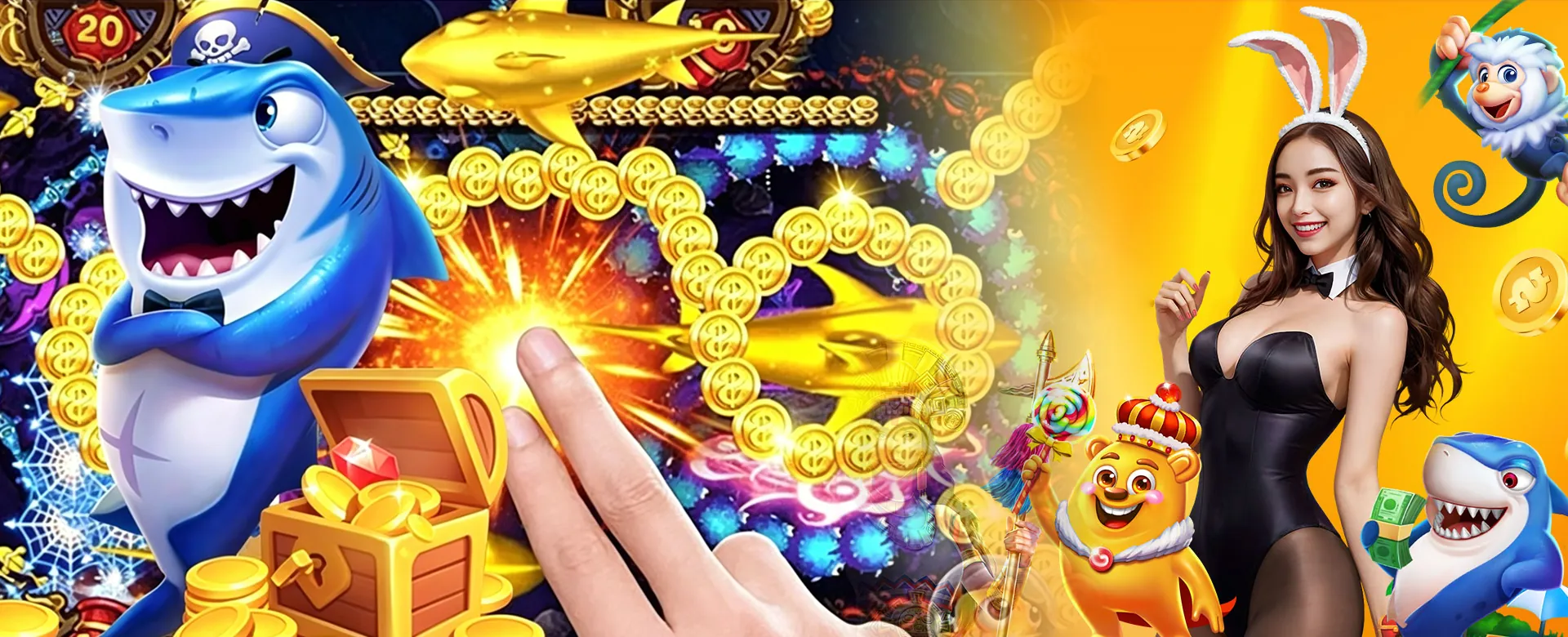 Superph Arcade Games Hero Banner